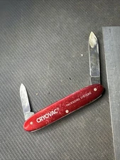 Victorinox Excelsior Red 2 Blade Slip-joint Folding Knife, Marked Cryovac