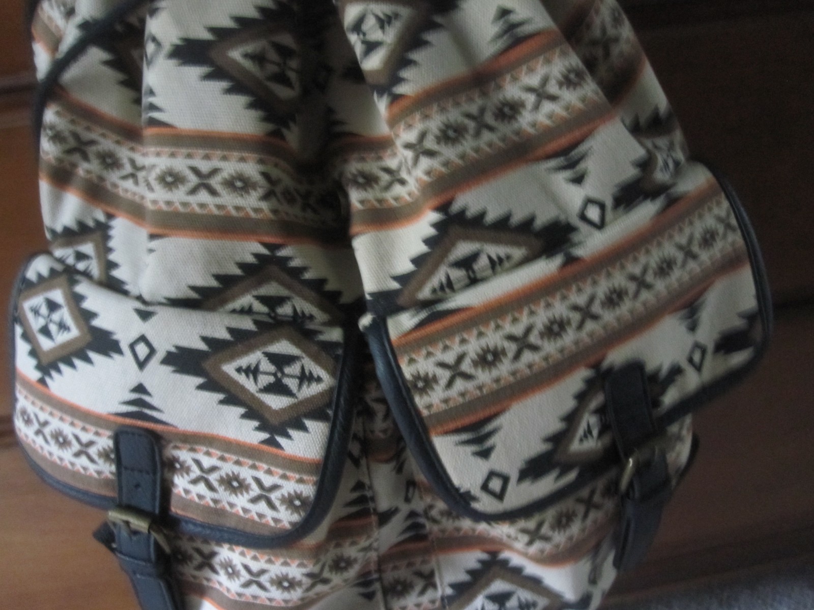 MUDD Southwest Aztec Pattern Backpack - image 3