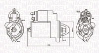Magneti Marelli Anlasser Starter FüR Audi A4 80 Skoda Superb I 8E2 B6 8D2 B5