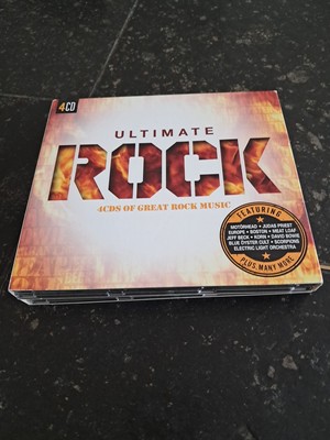 ULTIMATE ROCK 4 CD-BOX NEU OVP MOTÖRHEAD ELO BOSTON DEEP PURPLE SCORPIONS KORN #