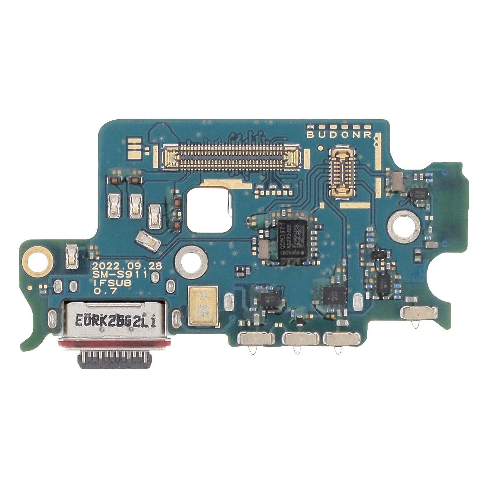 Nappe de charge USB-C Galaxy S23 avec rack SIM et Micro intégré