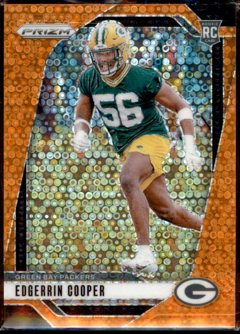 Edgerrin Cooper #331 2024 Panini Prizm - Orange Disco Prizm