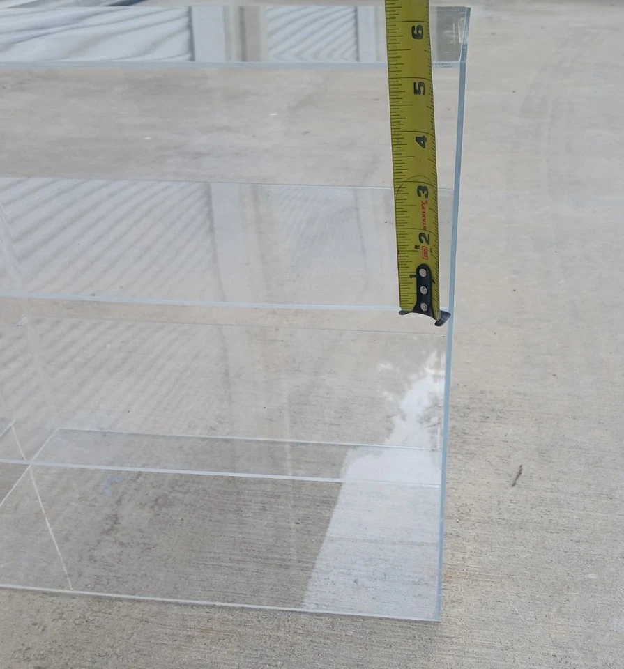 2 Commercial Display Case Mini Bottles 50ml Retail Liquor Countertop Shelves - Image 4 of 4