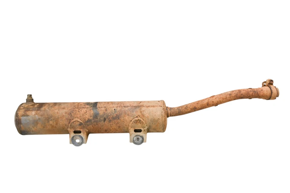 00 Honda Recon 250 2x4 Muffler Exhaust Pipe TRX250TM - Imagem 2 de 4