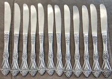 12 STANLEY ROBERTS UNMARKED SRB269 REPLACEMENT Dinner KNIFE knives