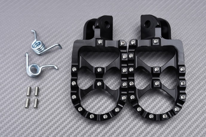 Repose-Pieds Avant Alu DL650 Suzuki V-Strom 2004-2011 Gray