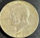 1964 50C Kennedy Half Dollar 90% Silver  #1880