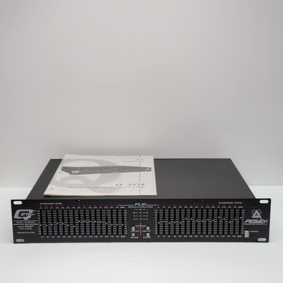 #ad #ad SUPER EXCELLENT Peavey Q215F Two Channel Graphic FLS Equalizer EQ MADE IN USA $99.95