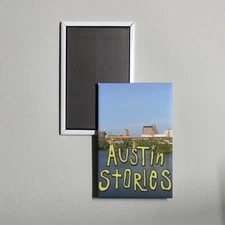 Austin Stories Mini TV Show Poster Fridge Locker Magnet