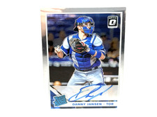 2019 Donruss Optic #RRS-DA Danny Jansen Rated Rookies Signatures Light Blue Exce