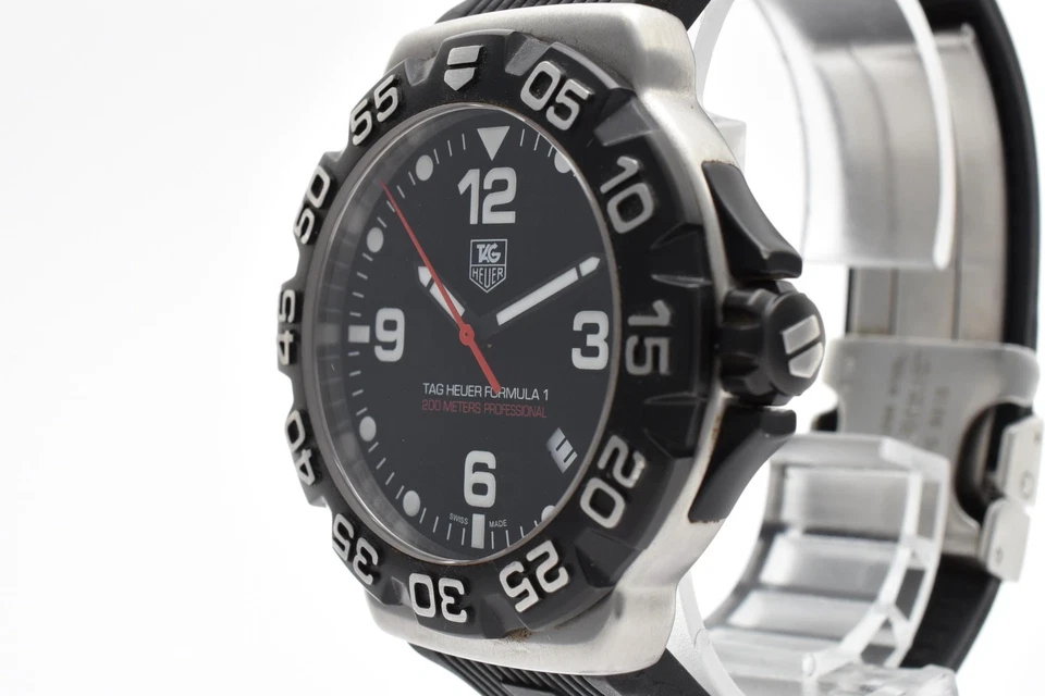 ▶️ [MINT] TAG Heuer Formula 1 Professional 200m Dive Watch WAH1110-0 Swiss  #249 - Image 3 of 4