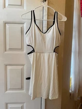 Old Navy Active PowerSoft Shelf-Bra Support Dress for Women Built in shorts-NEW