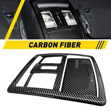 Reading Light Cover Bezel Trim Interior for Dodge Challenger 2010+ Carbon Fiber