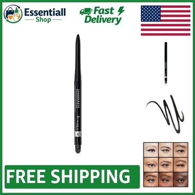 London Blackest Black Waterproof Eye Definer - 0.01oz Pencil, 10 Hours of Wear