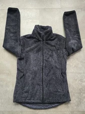 THE NORTH FACE OSITO II FULL ZIP FLEECE GRAY JACKET MED