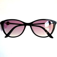 occhiali da sole VERSACE ve3175 sunglasses vintage black gold medusa cateye pink