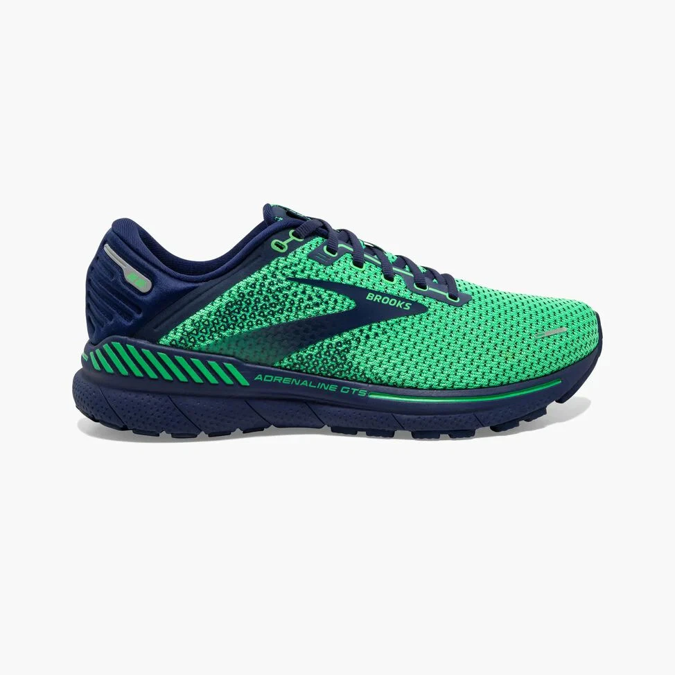 adidas gazelle silver green womens Brooks Adrenaline GTS 24 Women's White/Oyster/Alloy – Holabird Sports main image 0