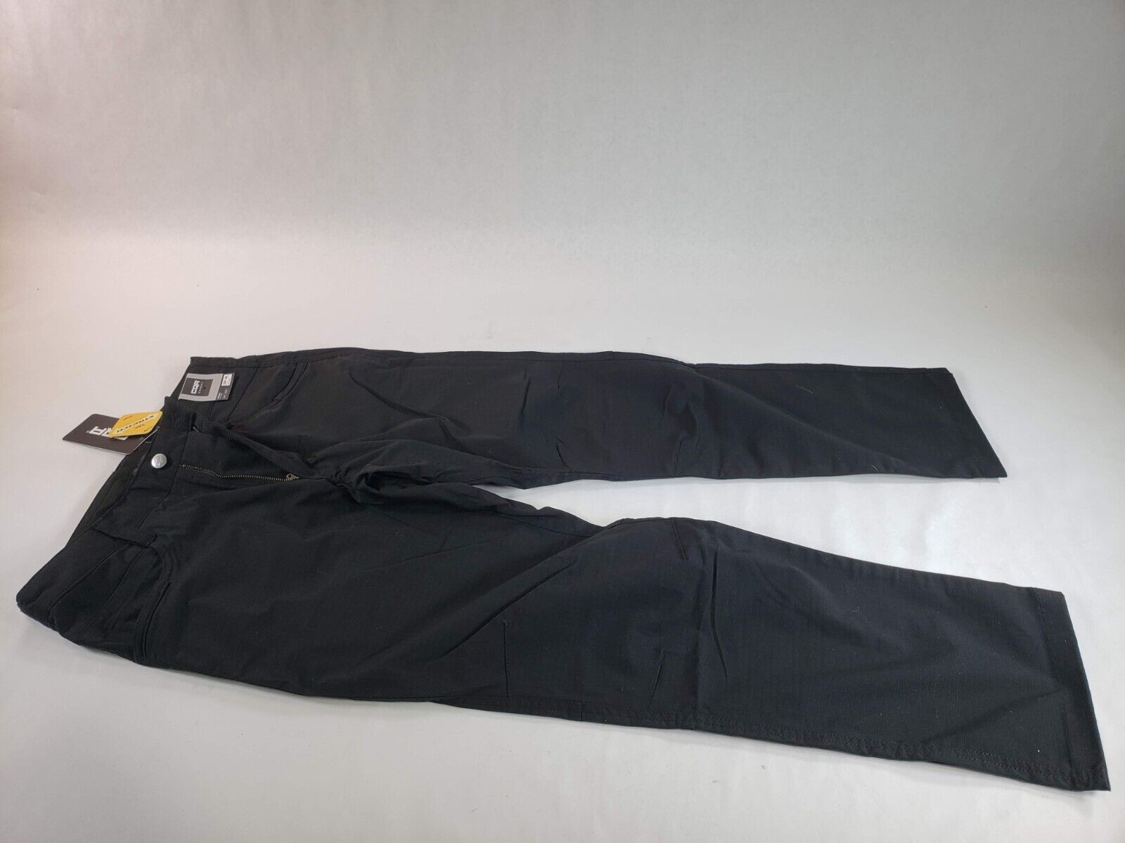 CQR Men's Flex Ripstop Tactical Pants Black 32W x 30L Black Amazon Return w/ Tag