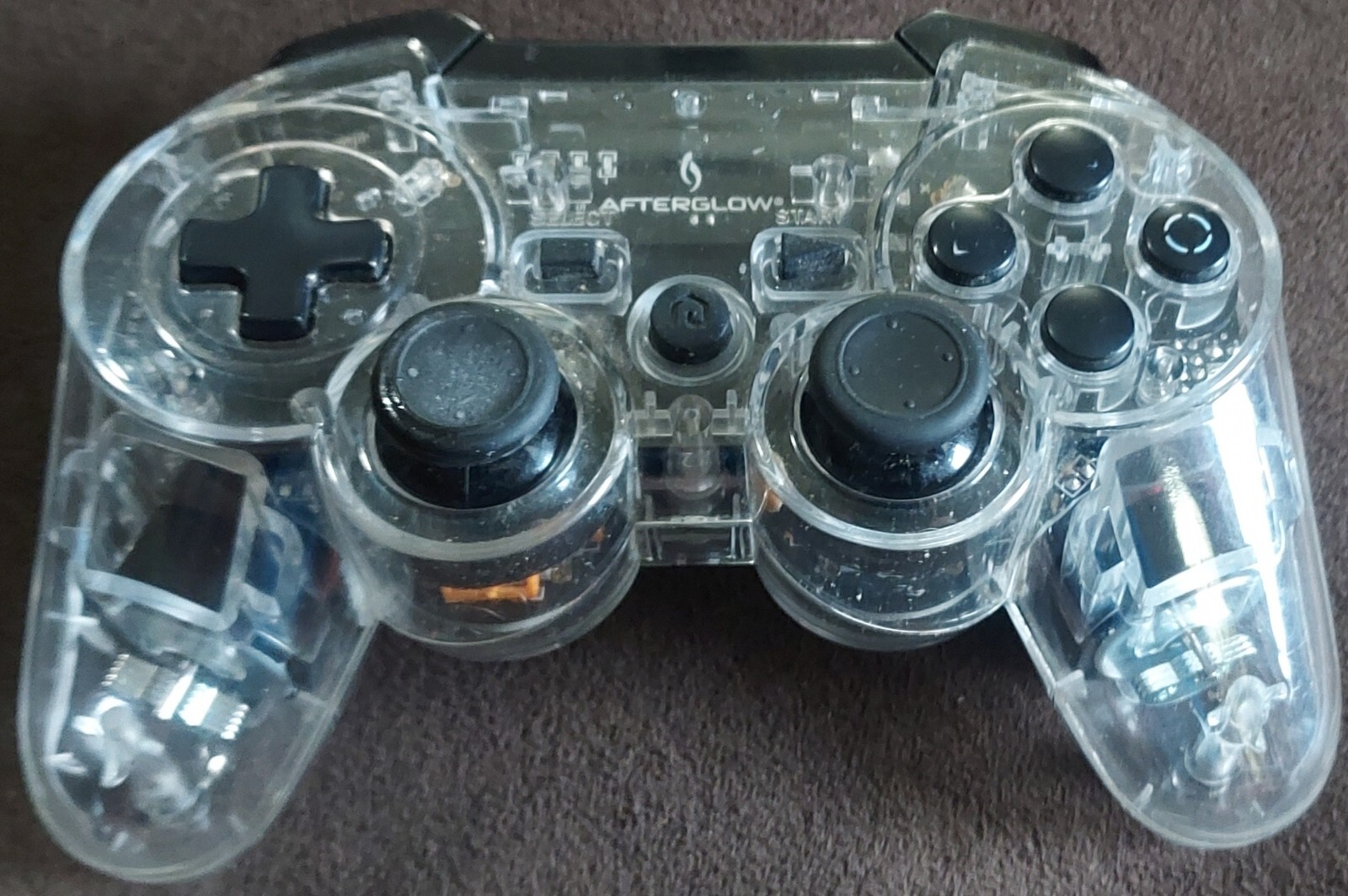 Afterglow PS3 Wireless Controller For Parts No Battery Cover or Dongle eBay