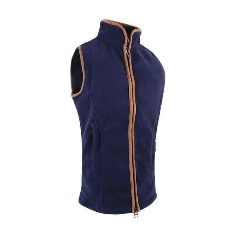 Chaleco polar Jack Pyke Countryman para dama - azul marino