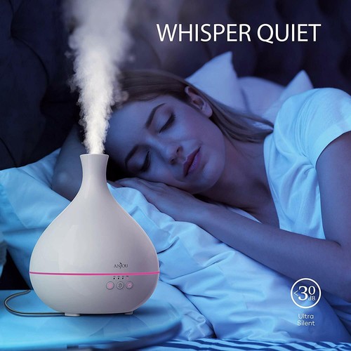 Anjou AD012 500ml Cool Mist Humidifier Aromatherapy Diffuser with Free Oil DI61 - Picture 14 of 20