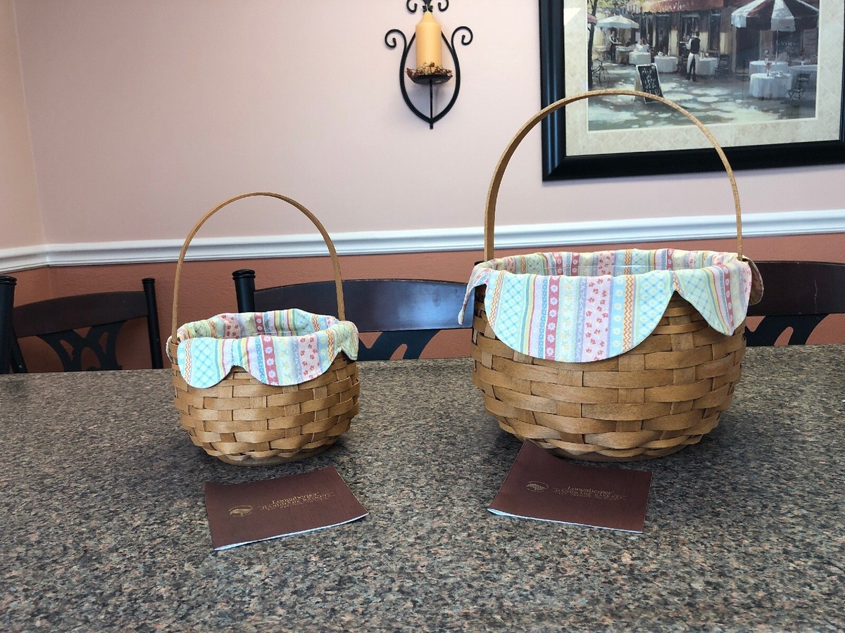 Longaberger 2008 Easter Baskets Large & Small Combos | eBay