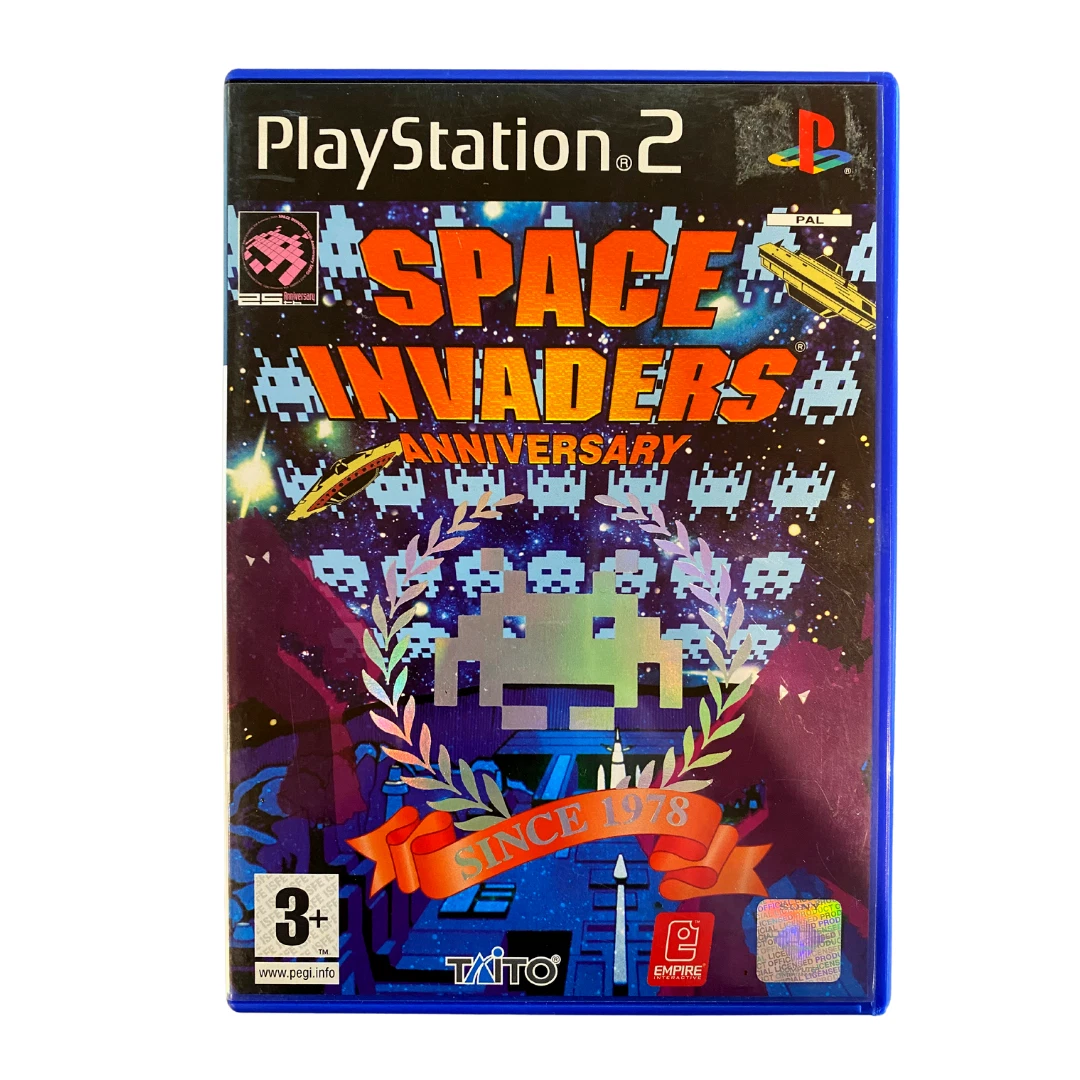 Space Invaders : Invasion Day Sur Sony PlayStation 2 – PAL – Complet Et Testé