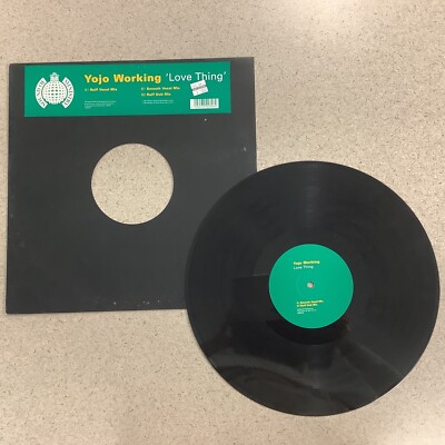 YOJO WORKING  Love Thing  1997 LP ALBUM VTG RARE 