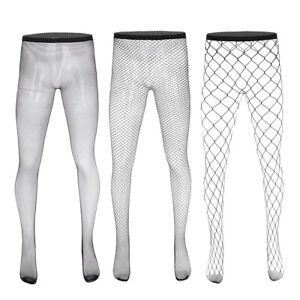 Men Mesh Stockings Mesh Tights Leggings Crossdressers Underwear Lingerie Ebay