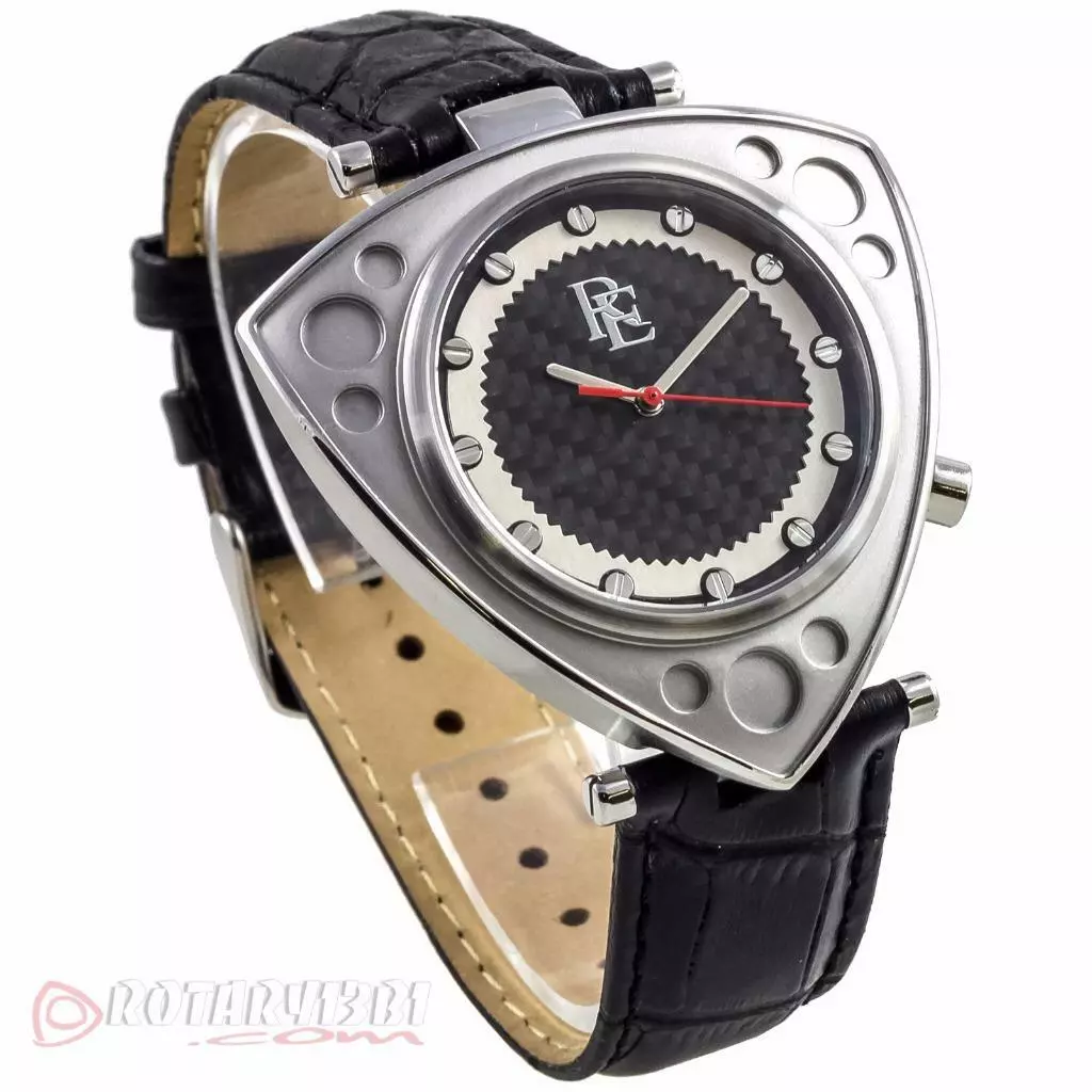 THE ROTOR WATCH by RE LAB INC. w Leather Strap Rotary Engine