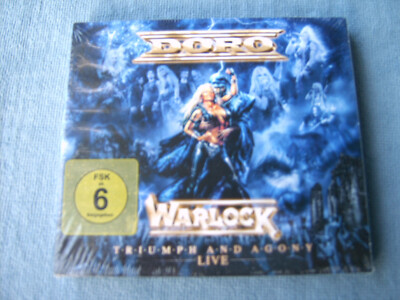 DORO WARLOCK Triumph and Agony Live  CD & Bluray  NEU & OVP