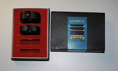 Yashica/Pentax M42 Screw Mount Extension Tubes #3,#4. Exc. | eBay