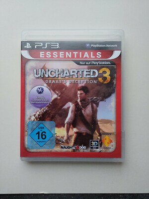 Uncharted 3: Drake's Deception -- Essentials (Sony PlayStation 3, 2013, DVD-Box)