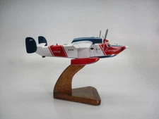 Be-12P-200 Chaika Beriev Airplane Desktop Mahogany Kiln Dry Wood Model Small New