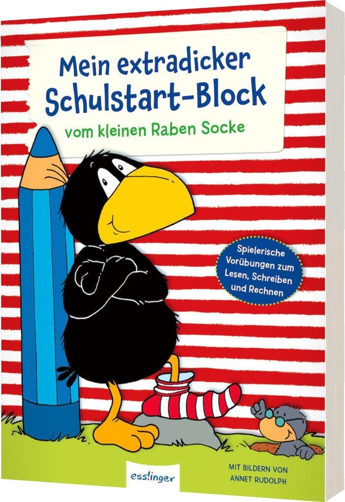 Der Kleine Rabe Socke: Mein Extradicker Schulstart-block | 2021 |