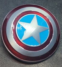 CAPTAIN AMERICA 3" SHIELD BELT BUCKLE T2