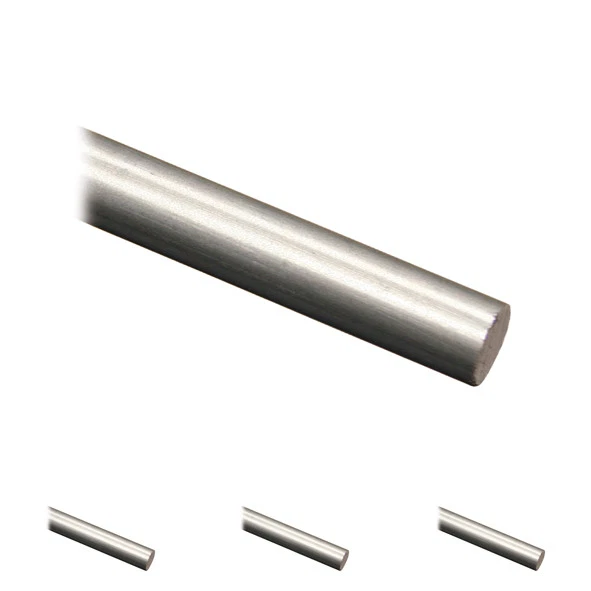 Edelstahl Rundstab V2A 1.4301 – Ø 6 Mm, Länge 500 Mm, Blank Gezogen H9