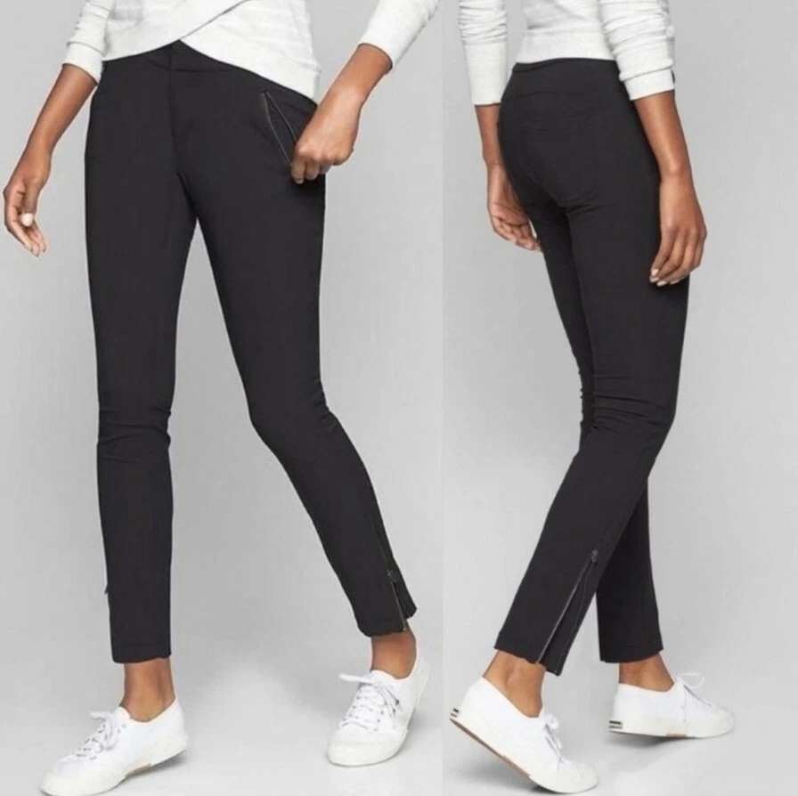 Athleta pants with clearance zippers
