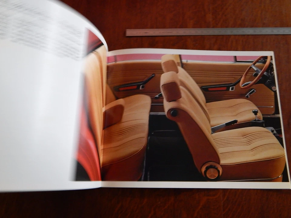 ALFA ROMEO DEPLIANT NUOVO ALFETTA 1 SERIE 1800 ORIGINALE PROMO PROSPEKT q20 - Immagine 3 di 4