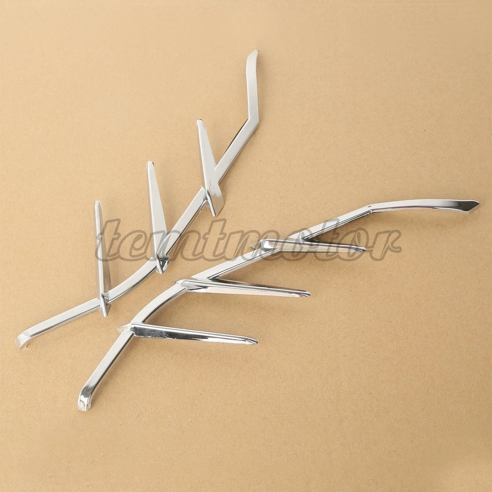 Nuevos deflectores de aire cromados de marco medio embellecedores para Harley Touring Tri Glide 09-23 15 Foto 3 de 4