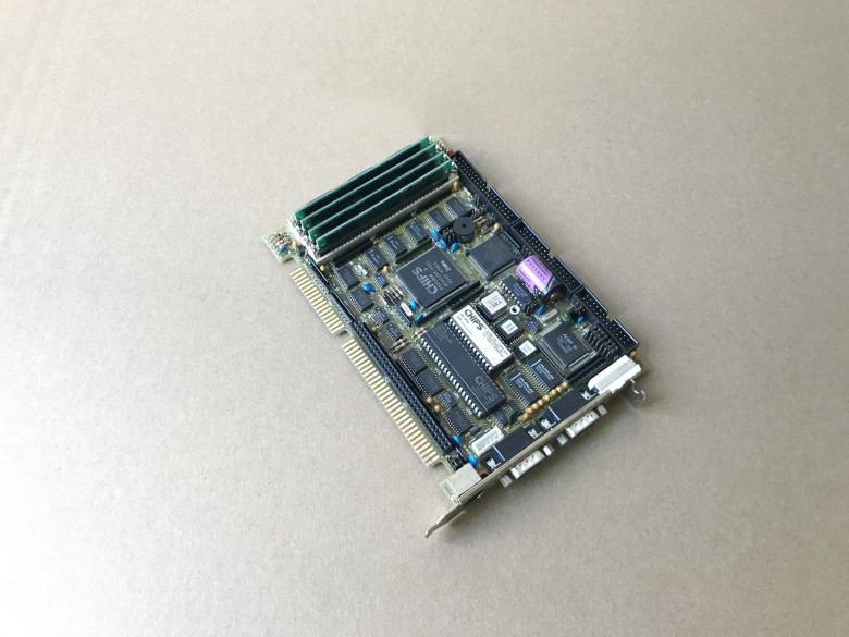 Advantech Pca-6133 386sx Industrial CPU Card Rev.a4 for sale