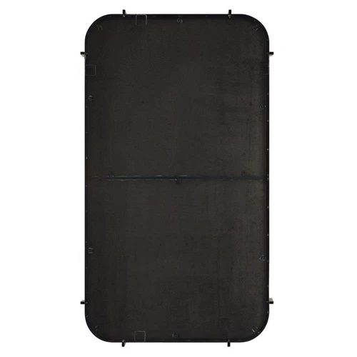 Uttermost Pali Contemporary MDF and Metal Mirror in Black/Gold - Picture 4 of 7