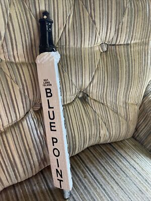 Blue Point Beer Tap Handle Knob 14  Lighthouse Long Island Kegerator Bar Mancave