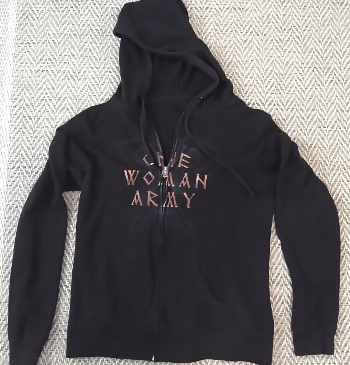 Ensiferum One Man Army 2015 Full Zip Hoodie Mens SZ SMALL RARE!