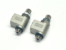 SMC AS1200-M5 Speed Flow Control Elbow M5 LOT OF 2