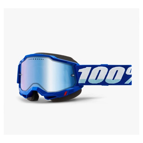 2024 100% Accuri 2 Snow Offroad ATV Snowmobile Mirror Lens Goggles - Picture 3 of 11