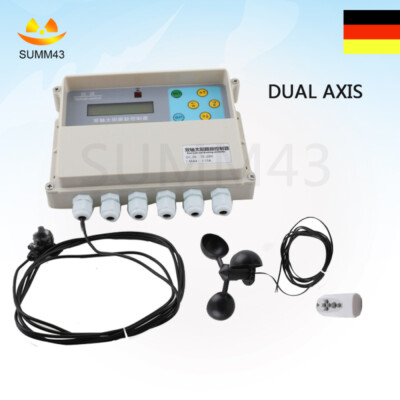Solar Tracker Controller Dual Axis Automatic Solar Tracking+Remote+Speed Sensor