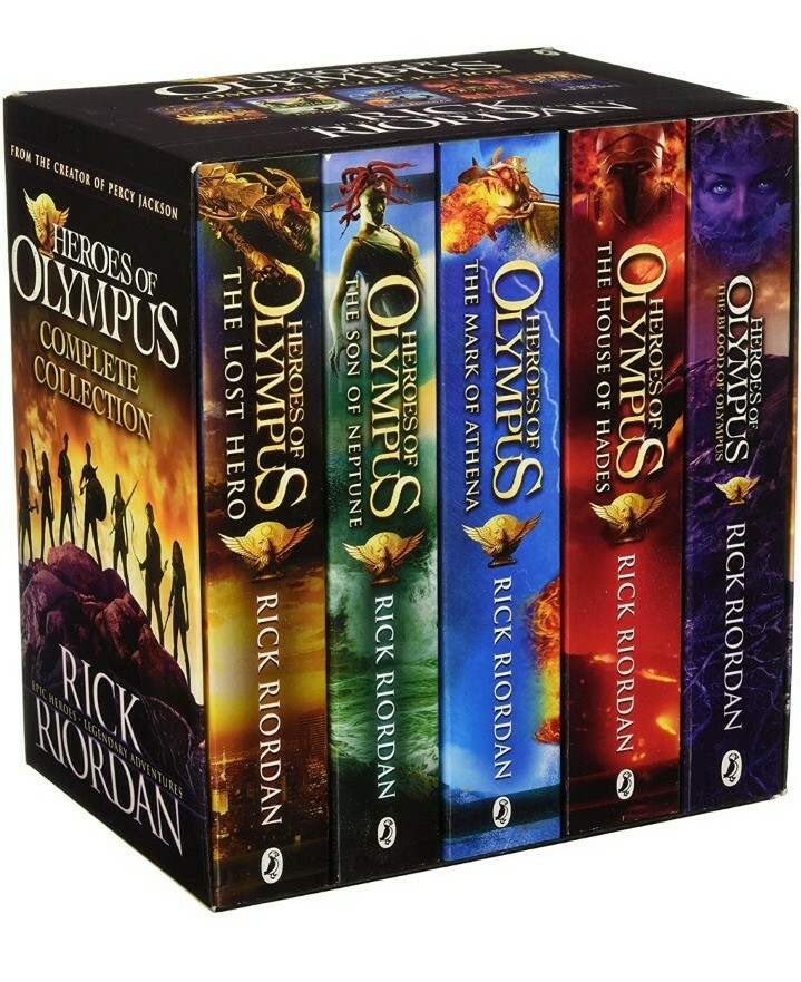 Heroes of Olympus シリーズ リックリオーダン作 洋書5冊 Heroes