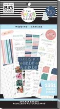 1551 WEDDING Me  My Big Ideas Create 365 The Happy Planner Stickers Value Pack