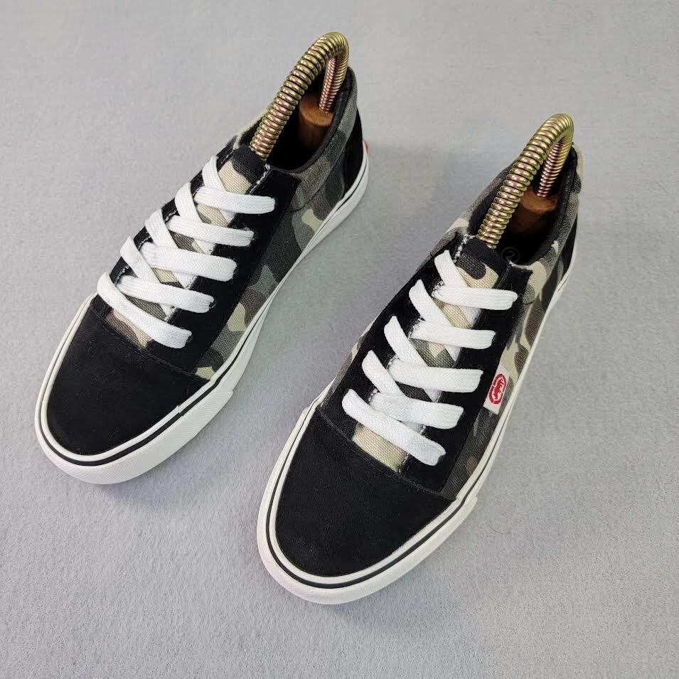 Zapatillas Mark Ecko Unltd Juveniles Talla 2 Con Cordones Steven-28bp Estampado Camuflaje/Gamuza Negra Foto 2 de 4